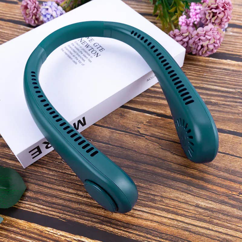 DGN Gadgets - Wholesale Small/Handheld Appliance - Portable 3-Speed Rechargeable Bladeless Neck Fan - 4 Colors0