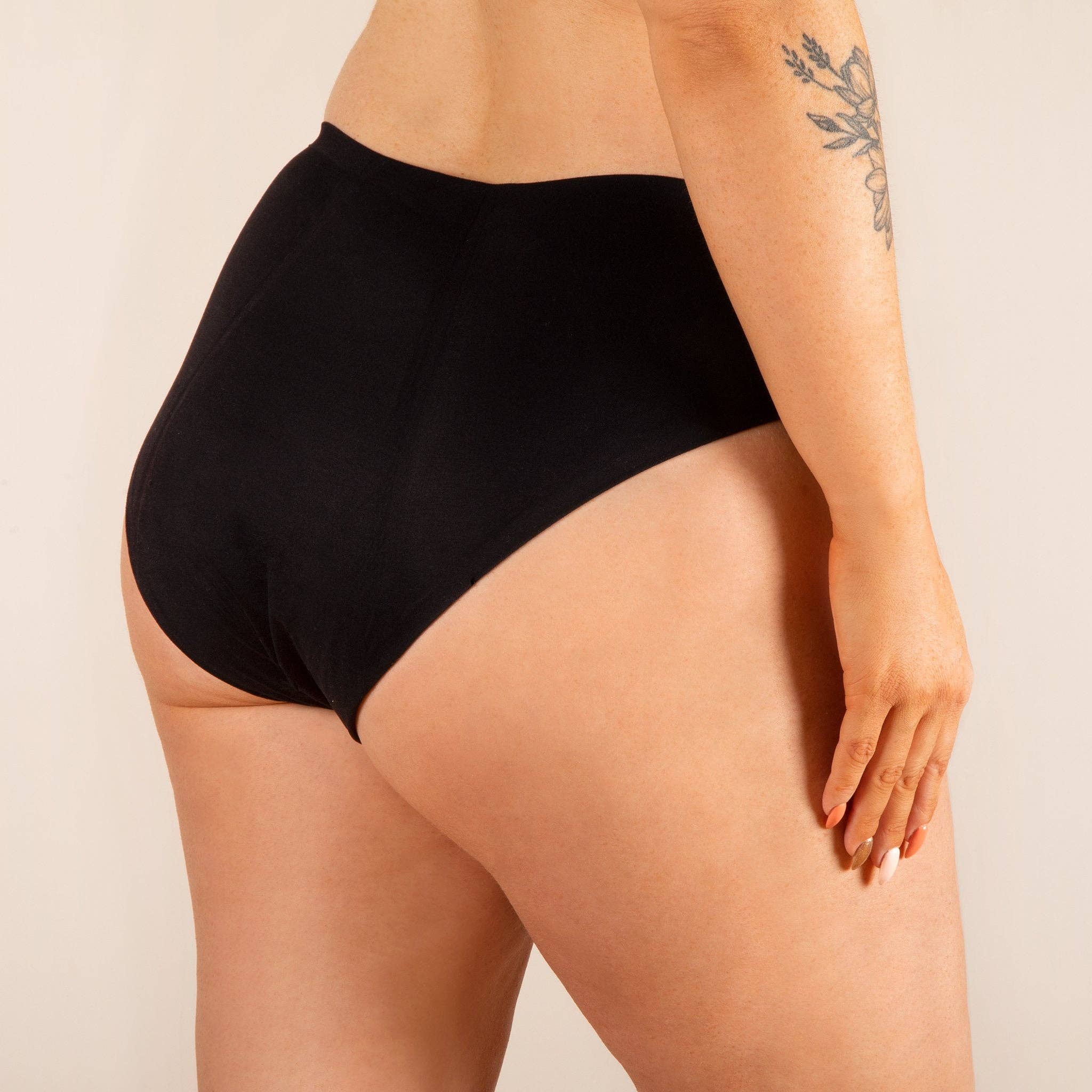 Mademoiselle Culotte - Vendita all'ingrosso Slip per il ciclo mestruale - Donna - Mutandine mestruali senza cuciture Nina (vita alta)8