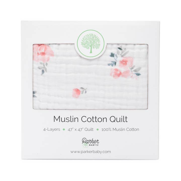 Parker Baby Co. – wholesale Quilt – Kids & Baby – Dreamy Floral Quilt10