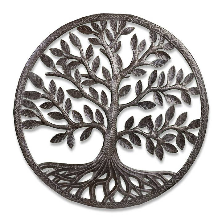 Beyond Borders - Wholesale Wall Accent - Classic Tree of Life Unpainted