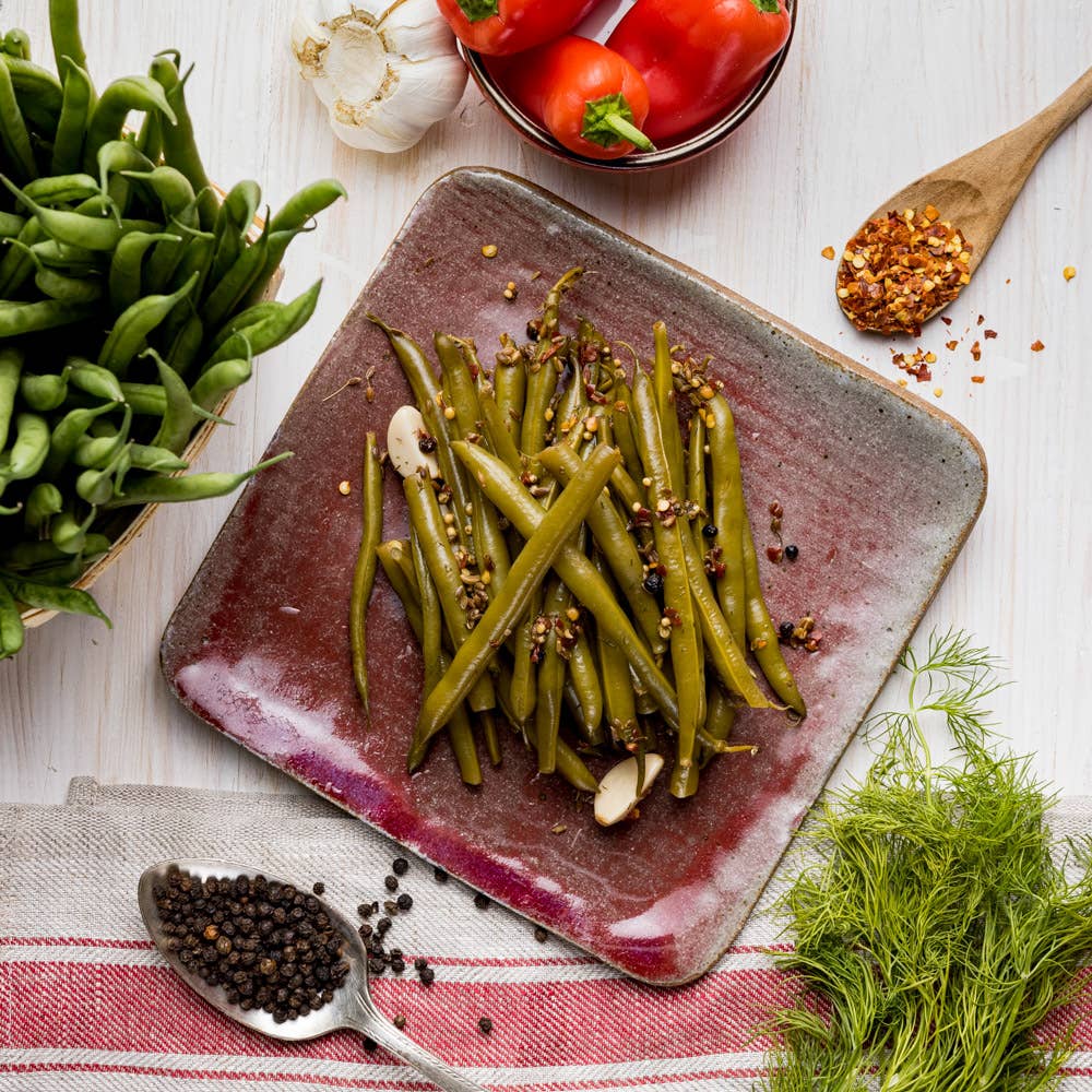 Byler Canning Co. - Wholesale Pickled Vegetables - Byler's Hot Dilly Beans1