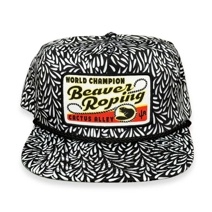 Beaver Roping CA Leaf Snapback-keps för wholesale av Cactus Alley Hat Co.