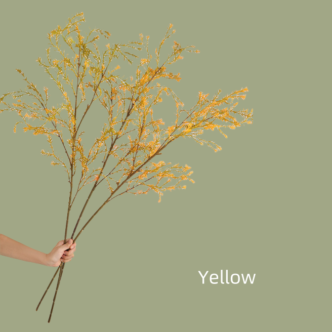 ACNITE(We cover U.S. import duties) - Wholesale Artificial Plant - Artificial Golden willow branches Faux leaves Willow stem4