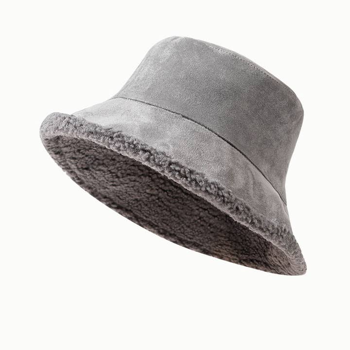 Crave by FW - Wholesale Bucket Hat - Women's - Winter Bucket Hat Trendy Fleece Warm Fisherman Cap7