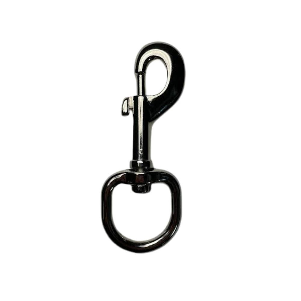 Intrepid International - Wholesale Knob/Pull - #225 Zinc Nickle Plate Swivel Eye Bolt Snap 1"