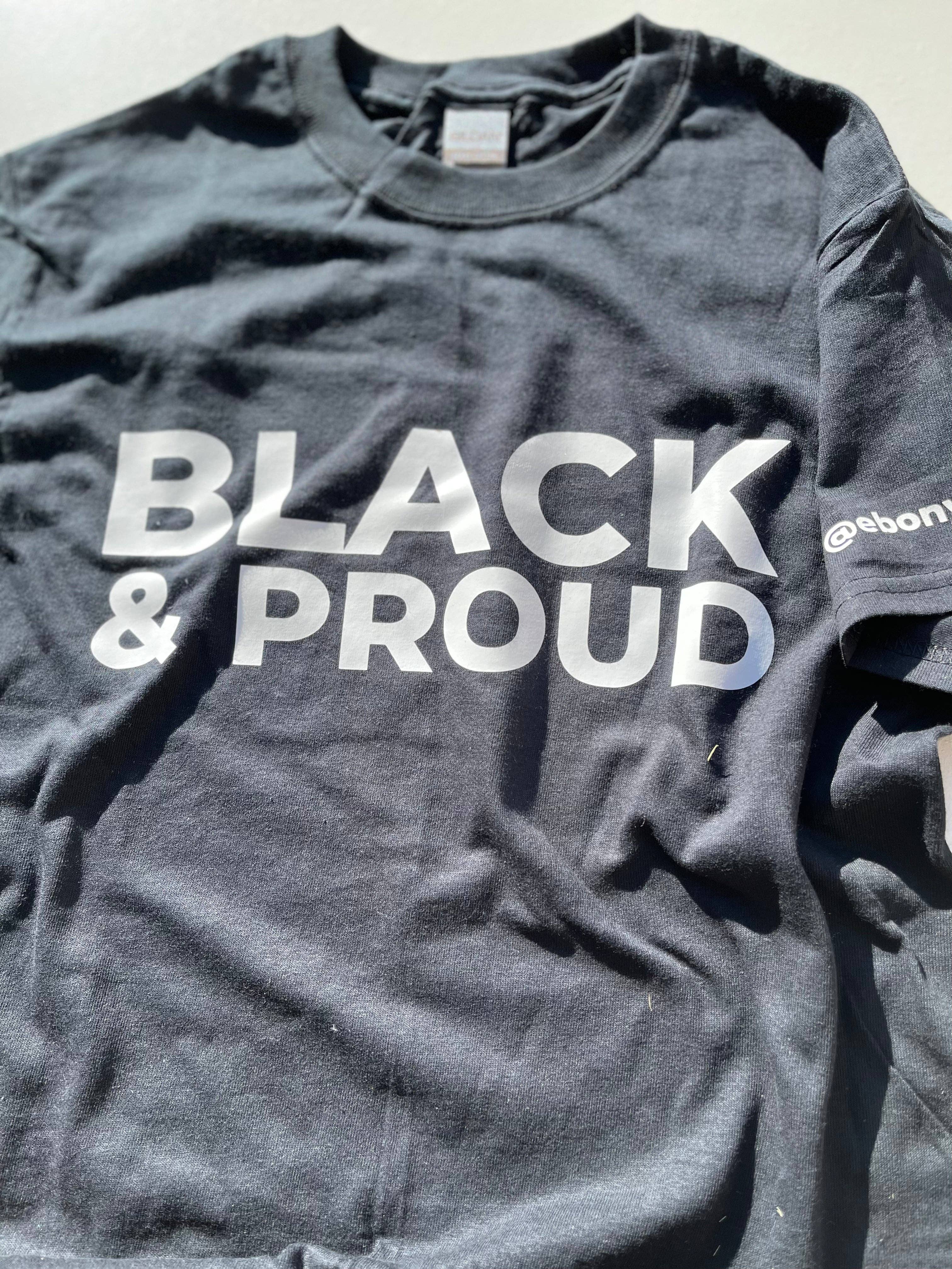 Ebony Notes Company - Wholesale Screen Printed T-Shirt - Unisex - Black & Proud Shirt3