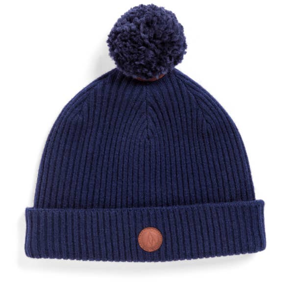 Cappello classico con pompon per la vendita all'ingrosso da parte di Alps & Meters
