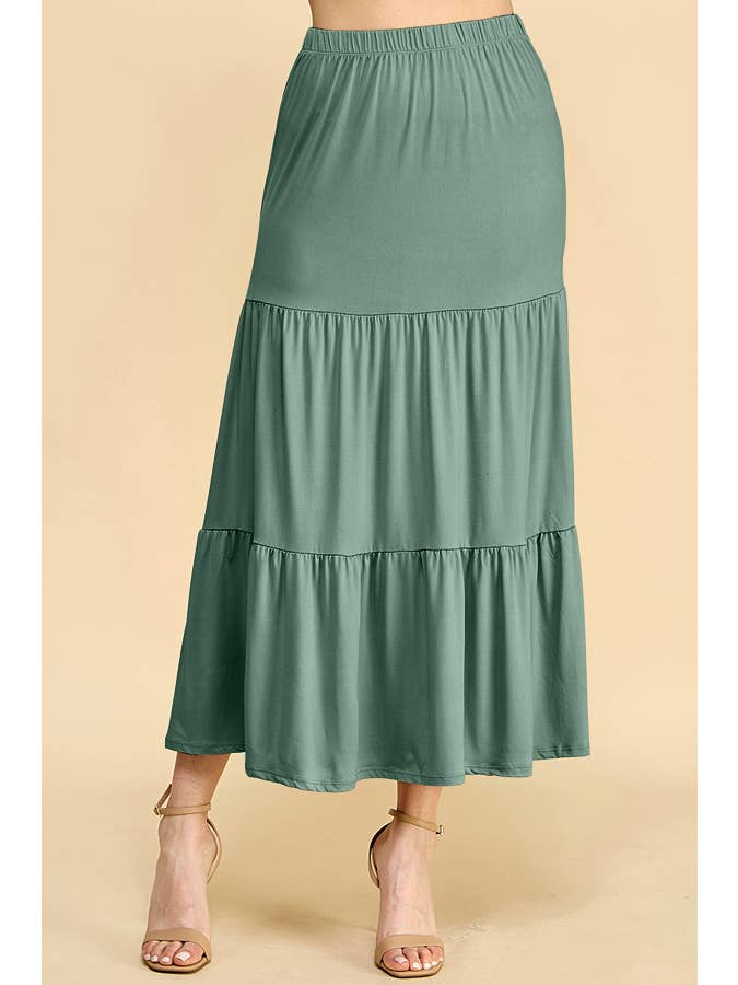 Heart & Hips - Vendita all'ingrosso Gonna - Donna - BJ50389 - GONNA MIDAXI A BALZE5