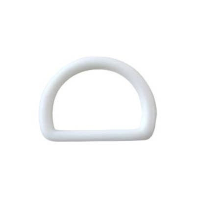 D-ring in Plastic - Black or White - 3 Sizes (dr03) for wholesale by Allied Trimmings