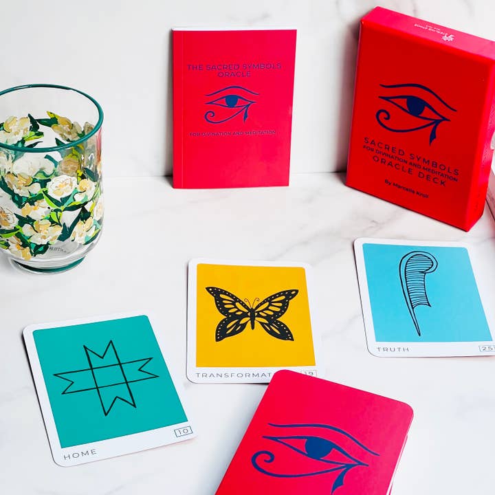 Union Square & Co. - Wholesale Tarot Cards - Sacred Symbols Oracle Deck by Marcella Kroll