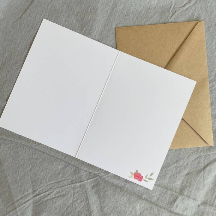 Hannahs Firlefanz - Wholesale Wedding Card - Wedding card with cake and flowers DIN A6 card + envelope4