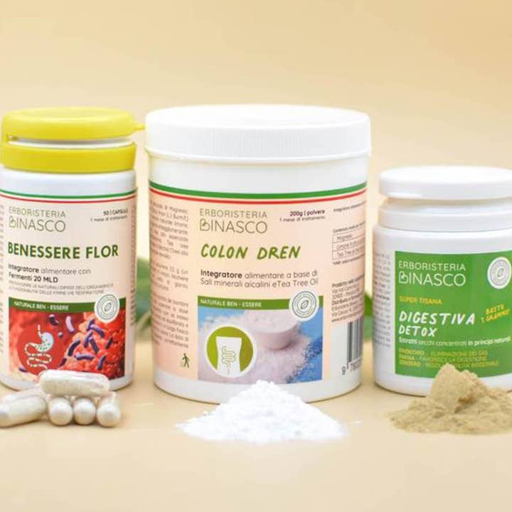 Erboristeria Binasco - Wholesale Oral Supplement/Vitamin - Colon Cleansing Program