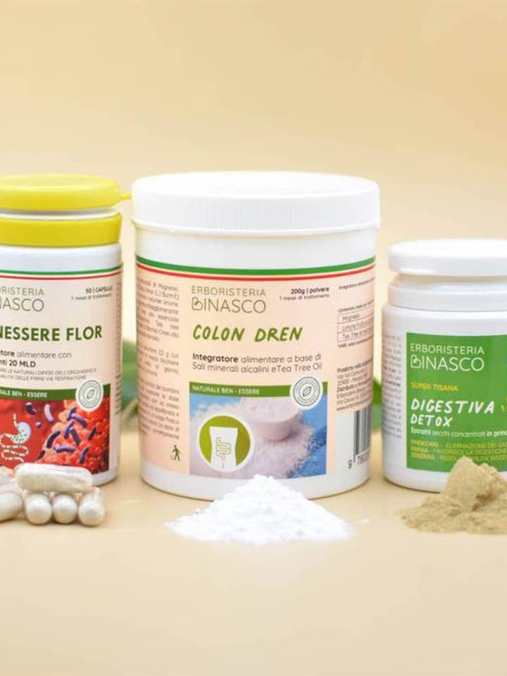 Programme de nettoyage du côlon pour la vente par Erboristeria Binasco