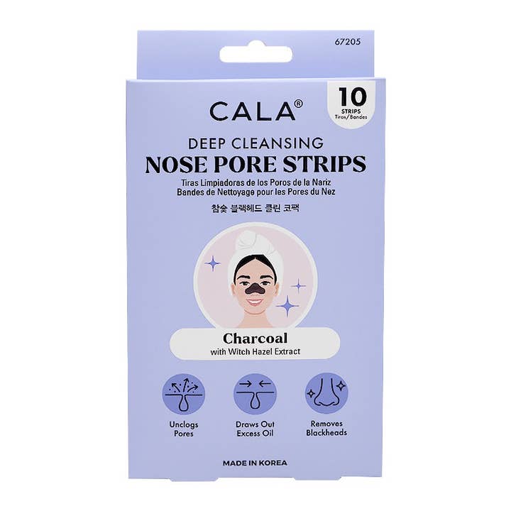 PINEAPPLE Beauty - Wholesale Pore Strip - CALA 67205 Deep Cleansing 10 Pcs Nose Pore Strips - 6 set1