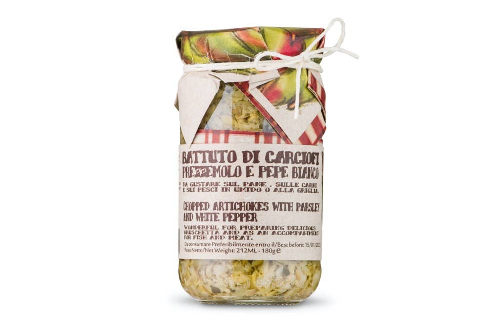 Artigiani dei Sapori – wholesale Sauce – Artichokes, Parsley And White Pepper Bruschetta Sauce0