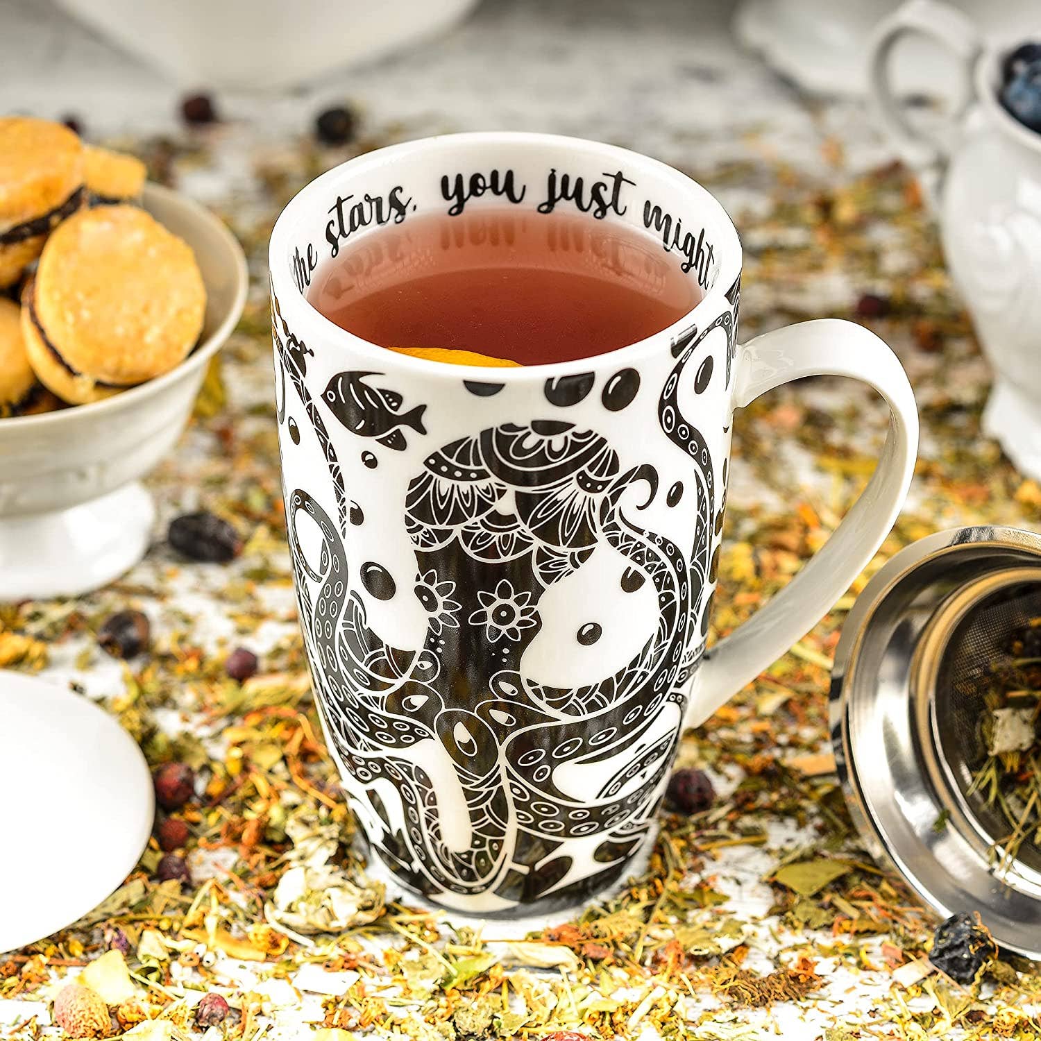 Greenline Goods - Wholesale Coffee Mug - Octopus Coffee and Tea Ceramic Mug 16oz7