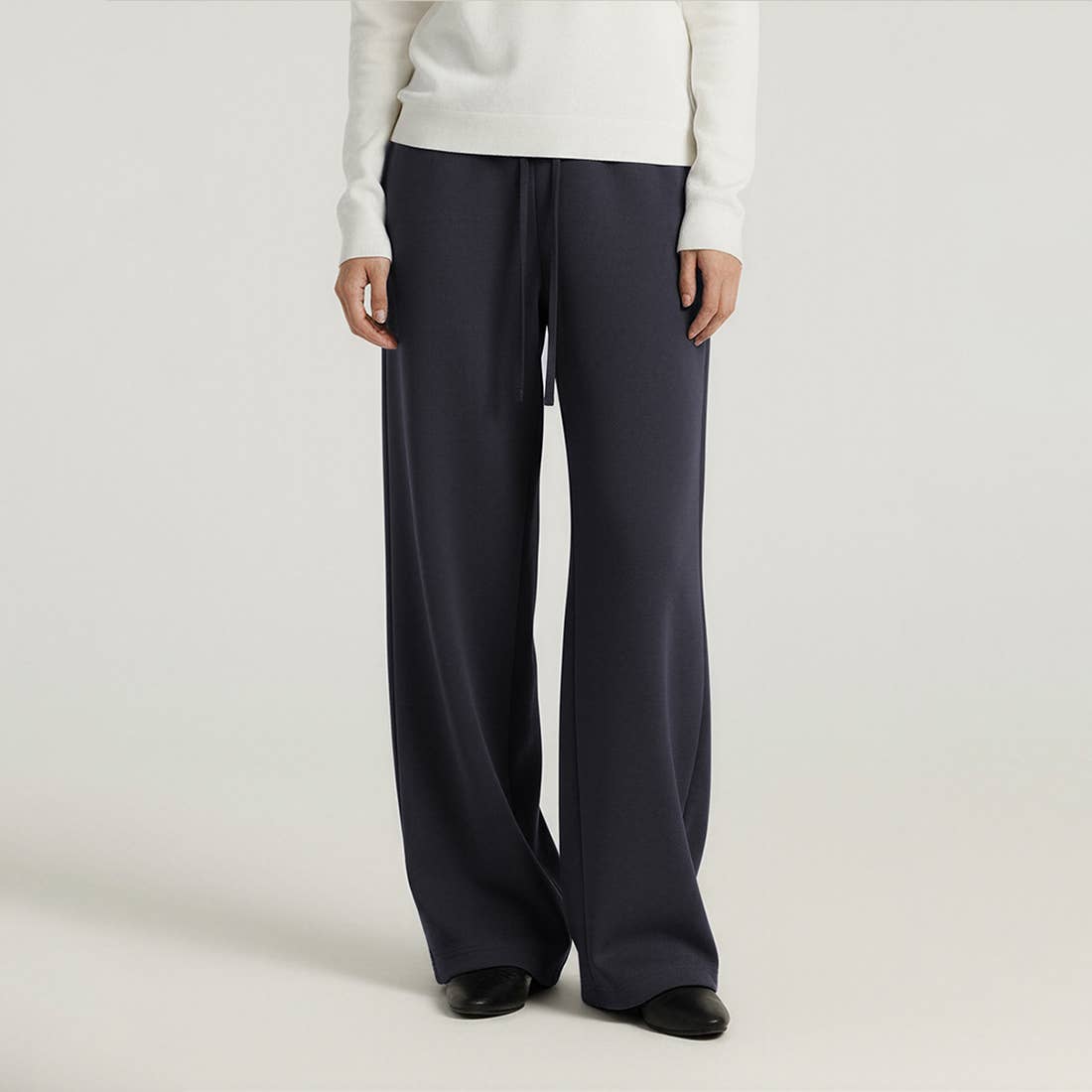 Sodalemon - Wholesale Pants - Women's - Women Mid-Rise Wide-Leg Pants - Lyocell Air Layer1