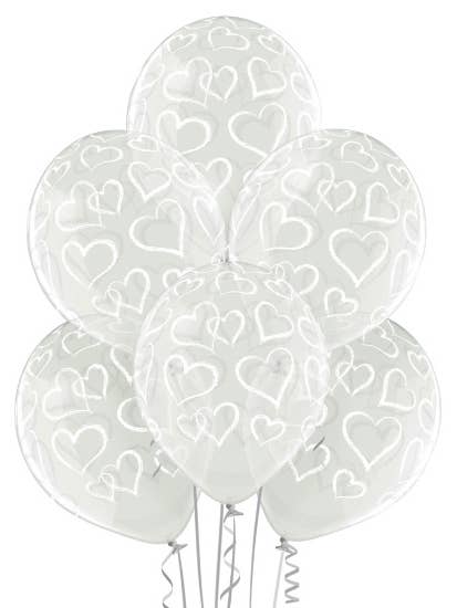 Heart Print Balloon for wholesale by Belbal