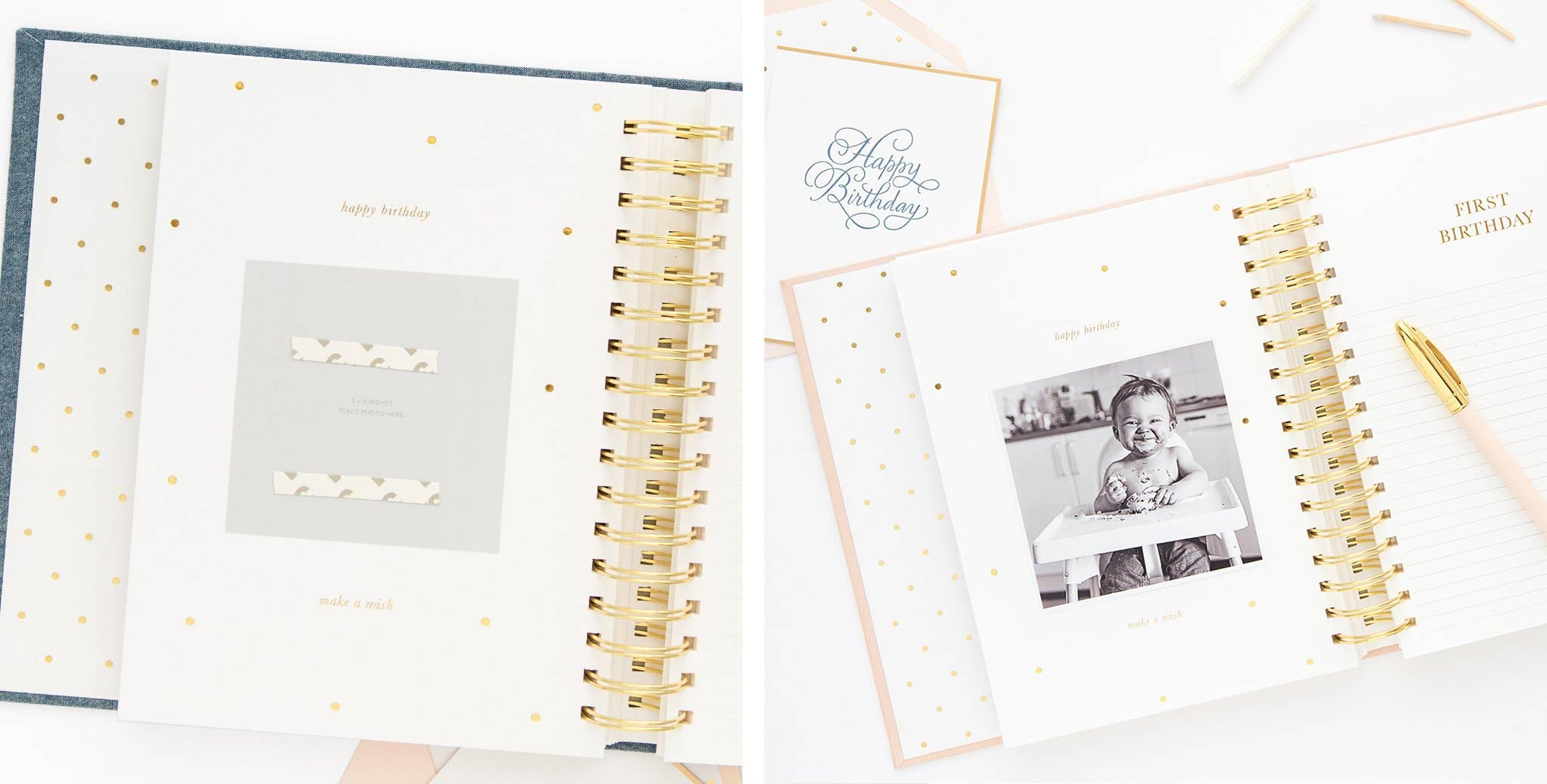 Sugar Paper - Vente Livre de souvenirs – enfant et bébé - Livre Bébé - Rose pâle12