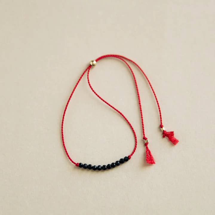 Eleven Love - Wholesale Beaded Bracelet - Crimson Protection Wish Bracelet1