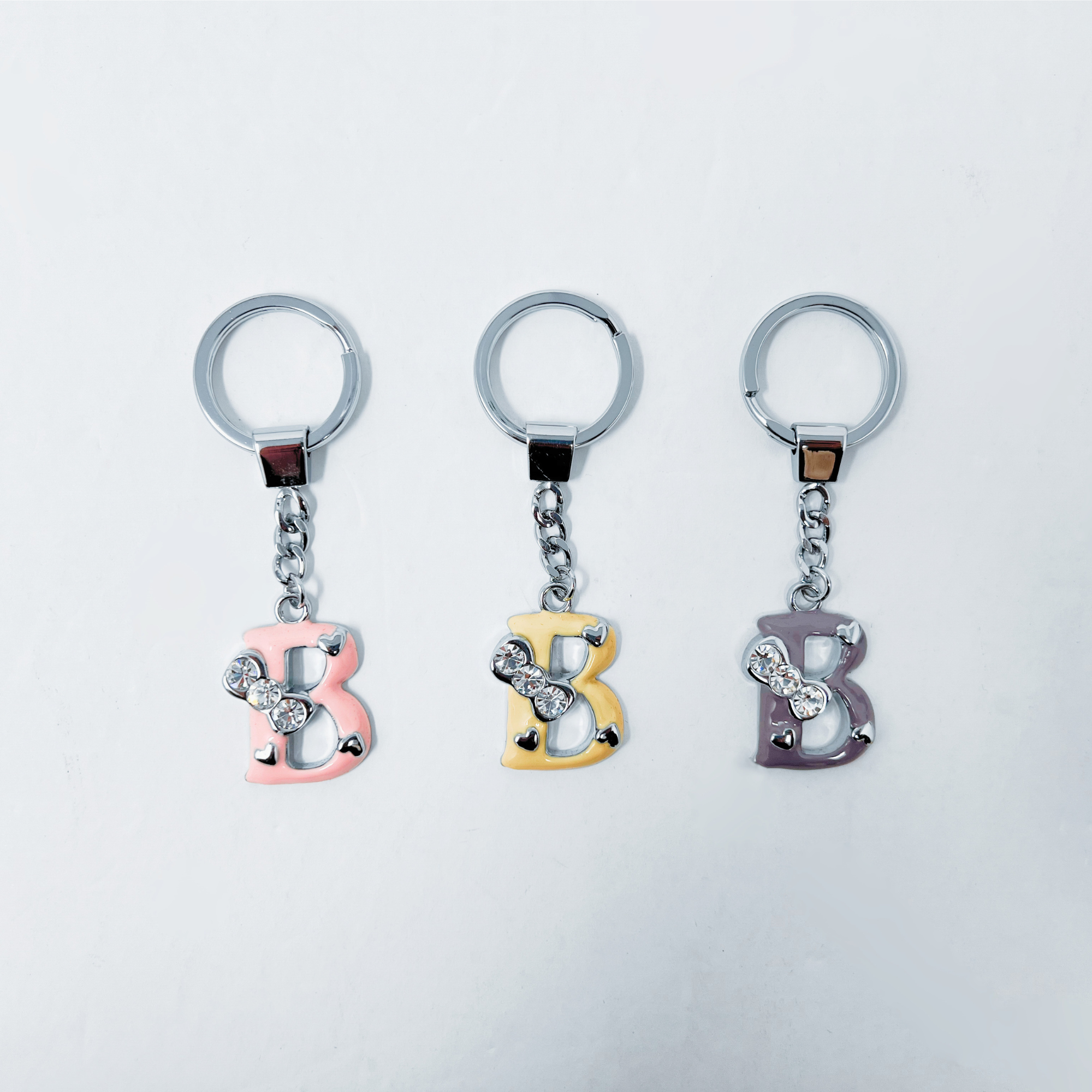 Rucci Professional - Wholesale Keychain – Women's - KC Keychain with A-B-C Initials11