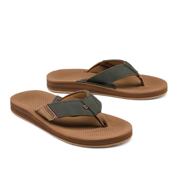 Cobian USA - Wholesale Flip Flops - Men's - ARV 2â„¢ - Sage Stylish and Comfortable Flip Flop Sandal with Arch Support