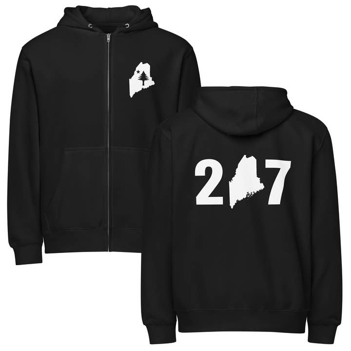 207 Maine Sweat à Capuche pour la vente par The Mainery