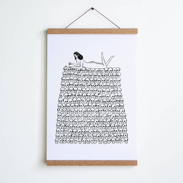 Stay Home Club - Wholesale Art Print - Nails Did Print2