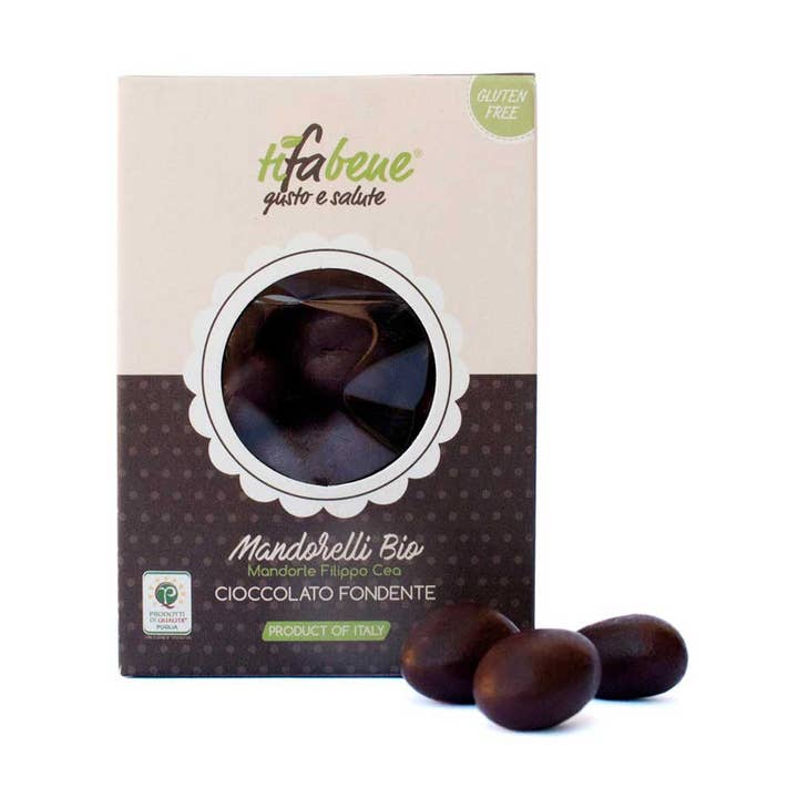 Le deliziose pasticceria sas Ti fa bene bio - Wholesale Chocolate Covered Sweets - Mandorelli Dark Chocolate0