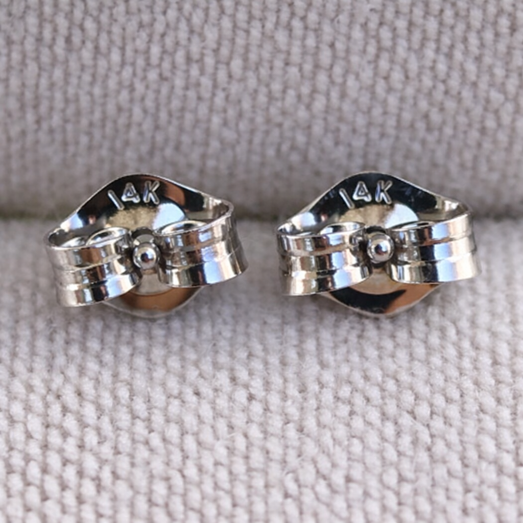 Geneve Diamond - Wholesale Knopjes/oorstekers - 1 Karaat Ct VS Diamanten Oorknoppen Echt Lab 14K Witgoud2