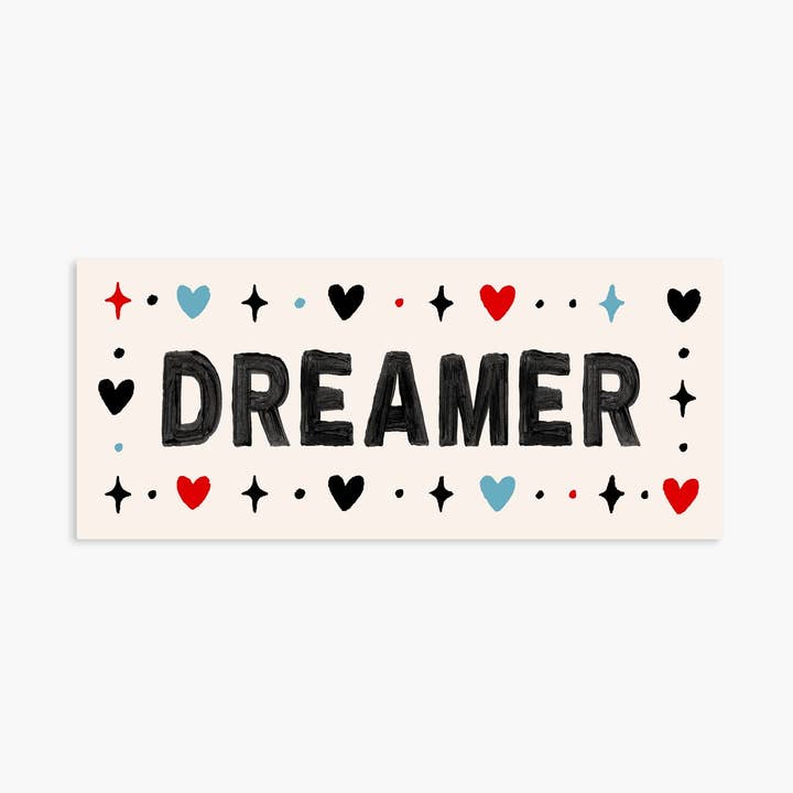 Dreamer - Vinyl Sticker for wholesale by Day One Paper Co.