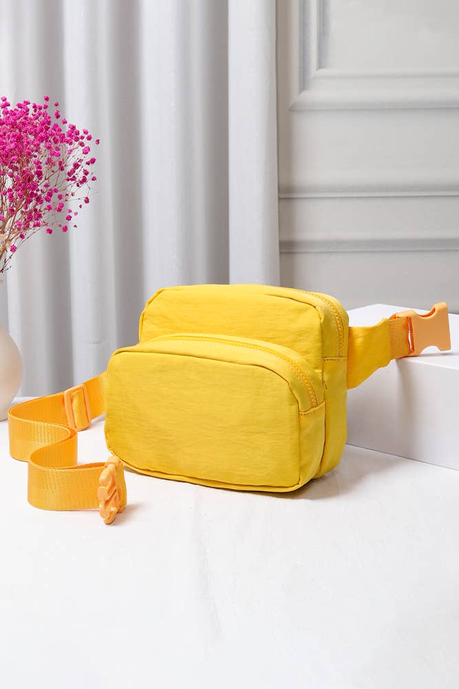 Hana – wholesale Midjeväska - Dam – Solid Dubbel dragkedja Fanny Pack23