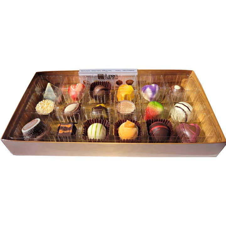 Poppy's Chocolate - Wholesale Chocolate box - Gift Box 18 gourmet chocolates2