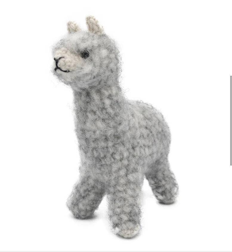 「FUNJI」In Japan - Wholesale Knitting/Crochet Supplies - Amigurumi Alpaca Crochet Kit with Alpaca Yarn DIY Craft Gift1