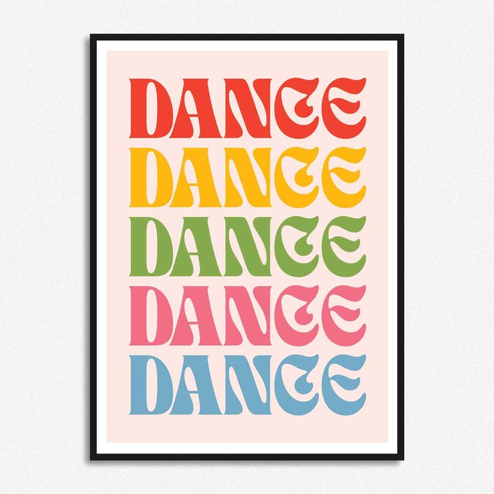Stampa Dance Dance per la vendita all'ingrosso da parte di HollieGraphik