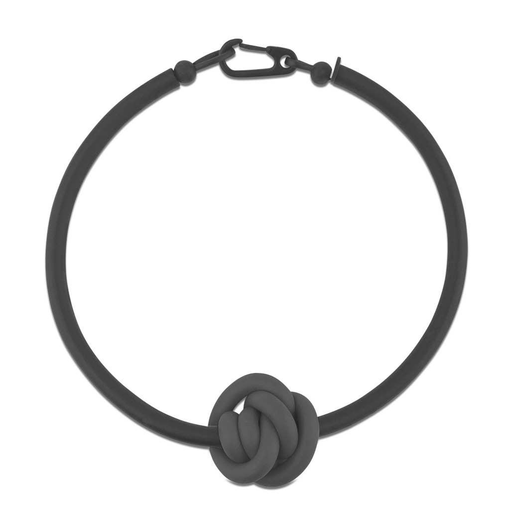 Frank Ideas - Wholesale Choker/collar - KNOT Necklace, short, designer statement0