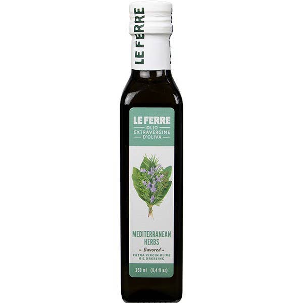 Le Ferre Mediterranean Herbs Infused Extra Virgin Olive Oil for wholesale by RITROVO