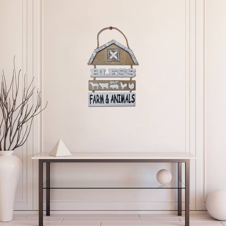 Multi Bless Our Farm & Animals Hanger voor groothandel op Faire1
