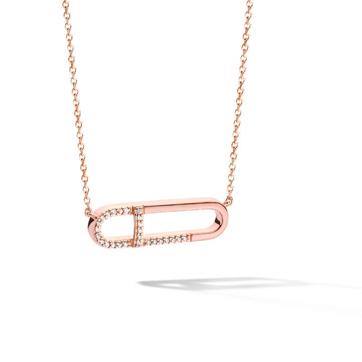 Novo colar Icon Pavee por atacado de FJF JEWELLERY