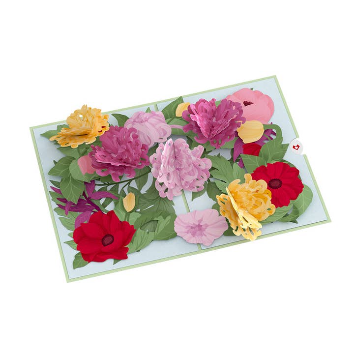 Lovepop Cards - Wholesale Everyday Greeting Card - Flower Patch Card, 5x7" Pop-Up Cards, Vintage, Vase4