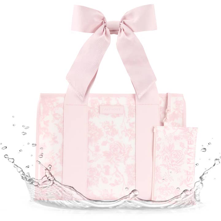 Case-Mate Afternoon Rosé Bow Jelly Tote Bag for wholesale by Case-Mate