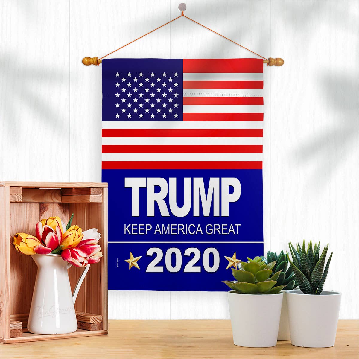 Two Group Flag Co - Wholesale Flag - Trump 2024 Americana Political USA Decor Flag2