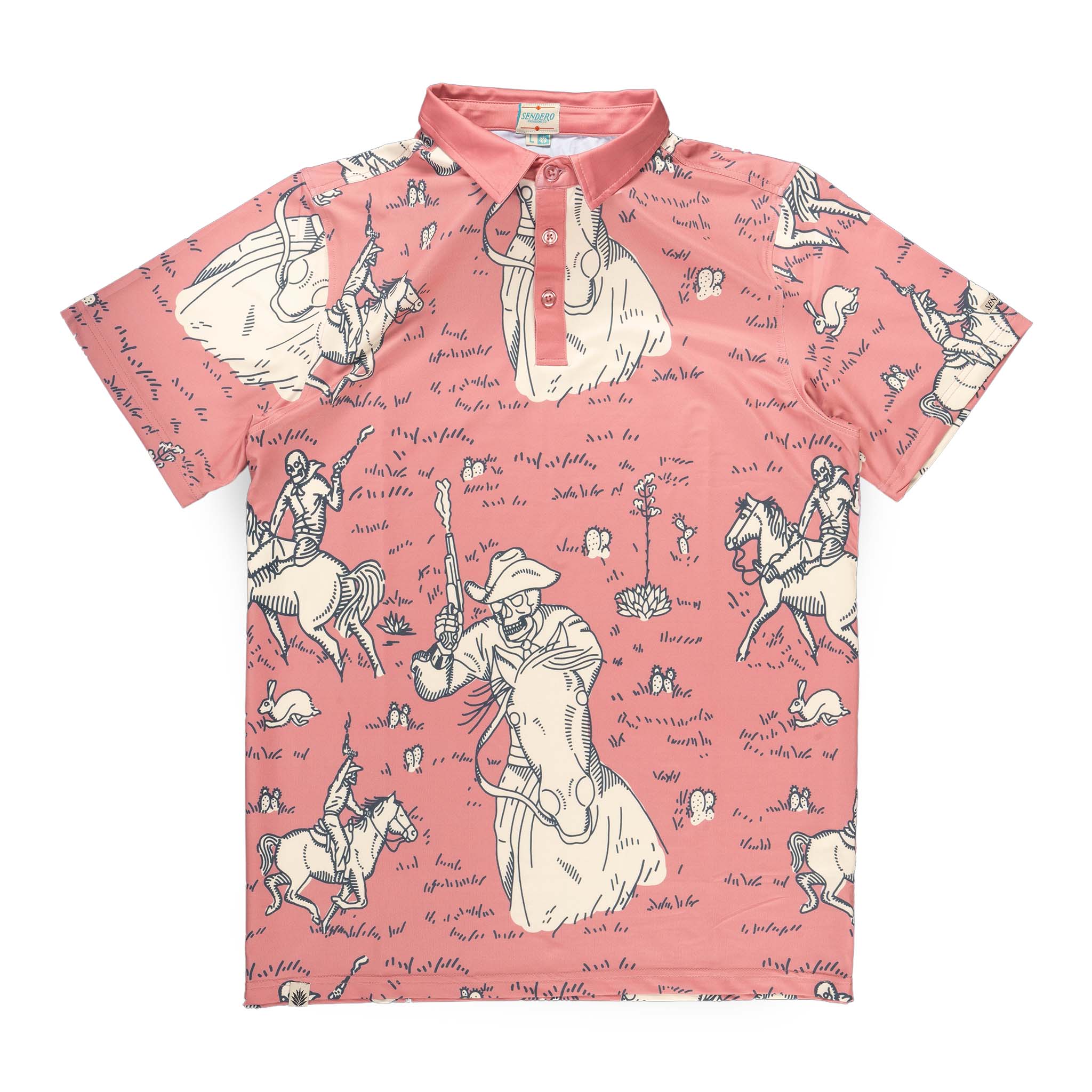 Sendero Provisions Company - Wholesale Polo - Men's - High Noon Performance Polo29