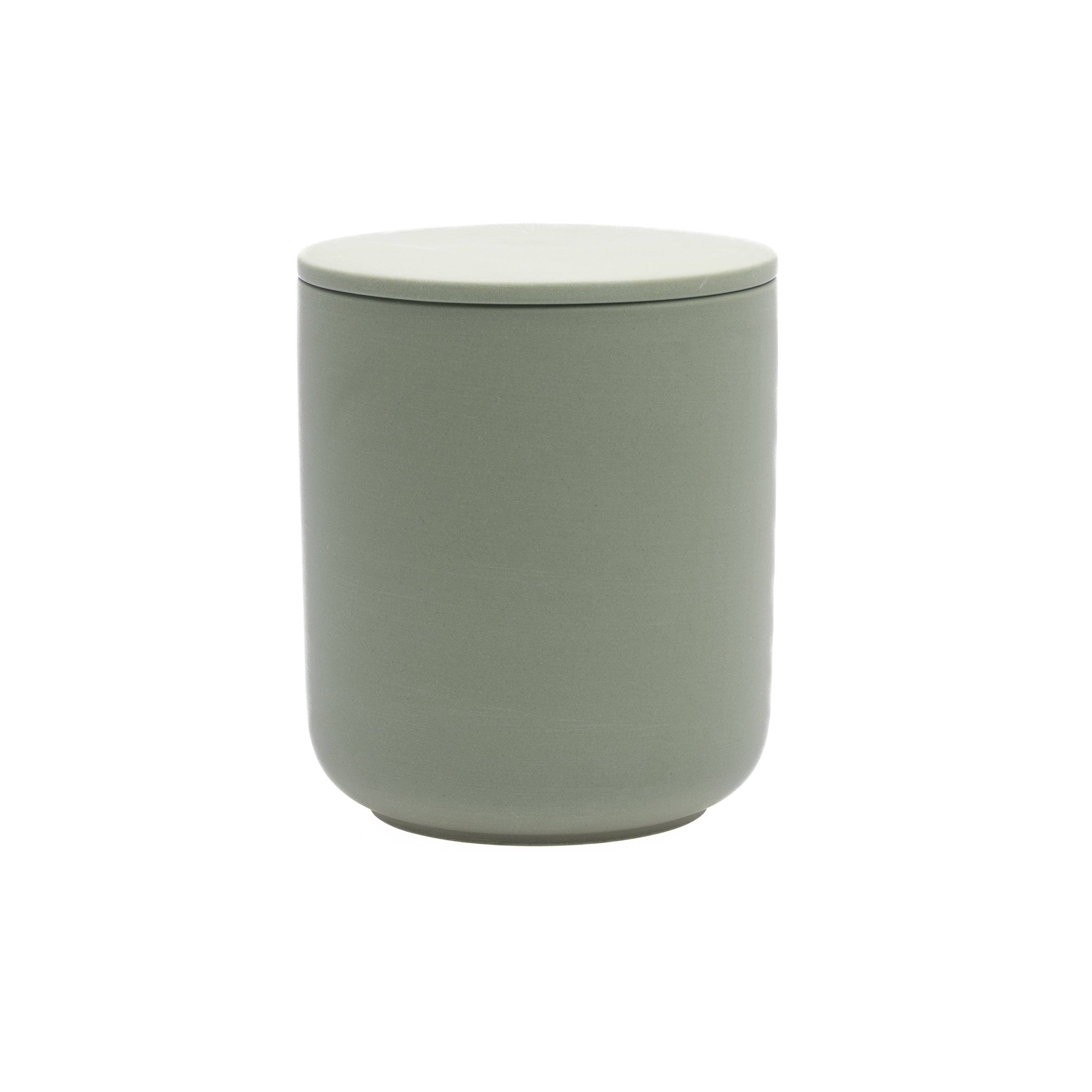 London Luxury Candle Supplies – wholesale Candle holder – Pastel Ceramic Candle Jar with lid 0