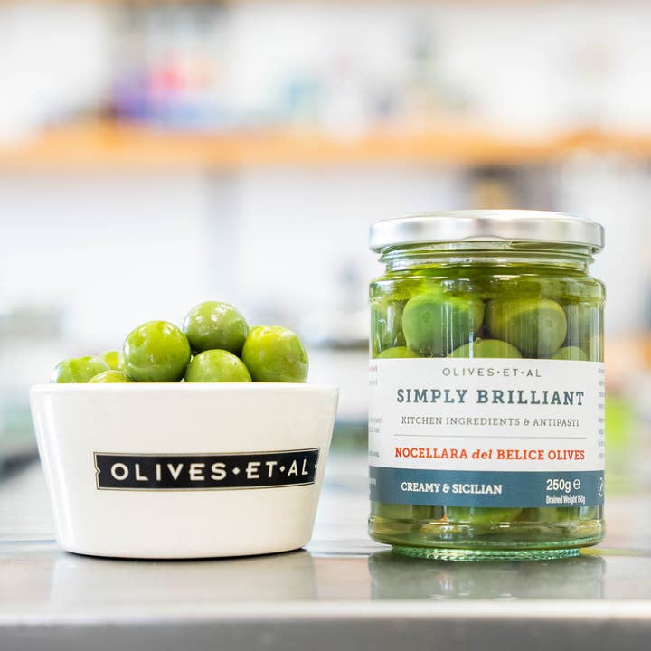 Olives Et Al - Wholesale Olives - Sicilian Nocellara del Belice Olives