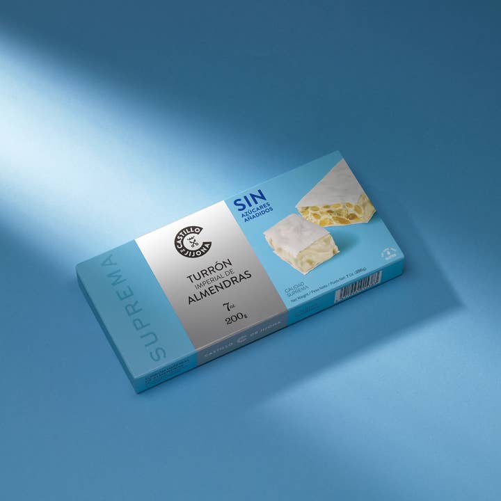 CASTILLO DE JIJONA - Wholesale Nougat - Imperial Sugar-Free Nougat Supreme Quality (200g)3