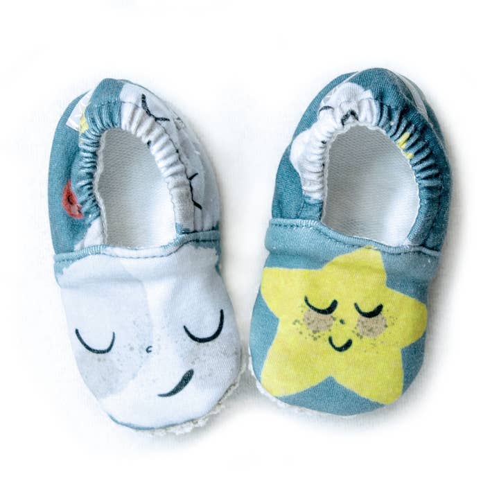 Maan en ster baby schoenen voor wholesale door Olly & Arya