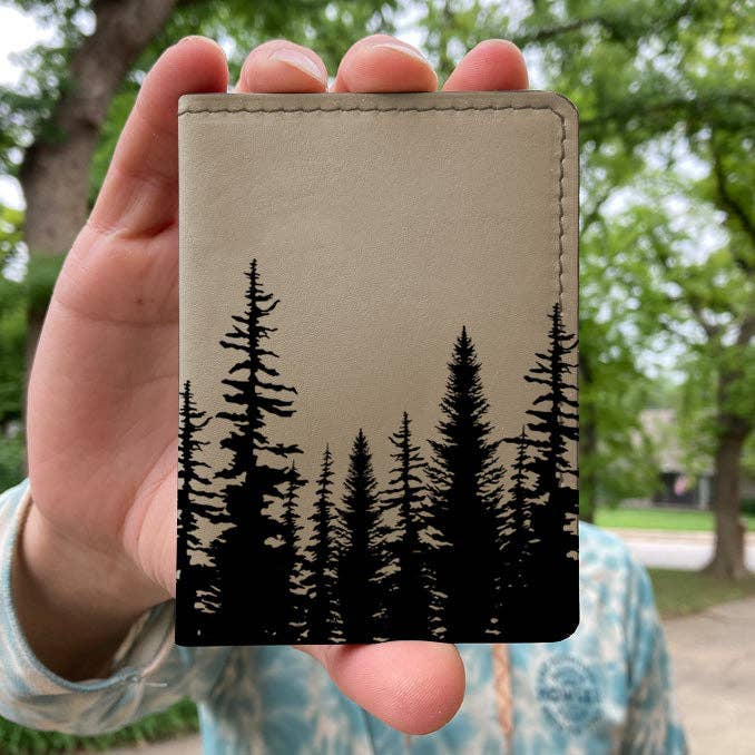 backerton - Wholesale Wallet - Men's - Aspen Trees - Printmaker Vert Bifold2