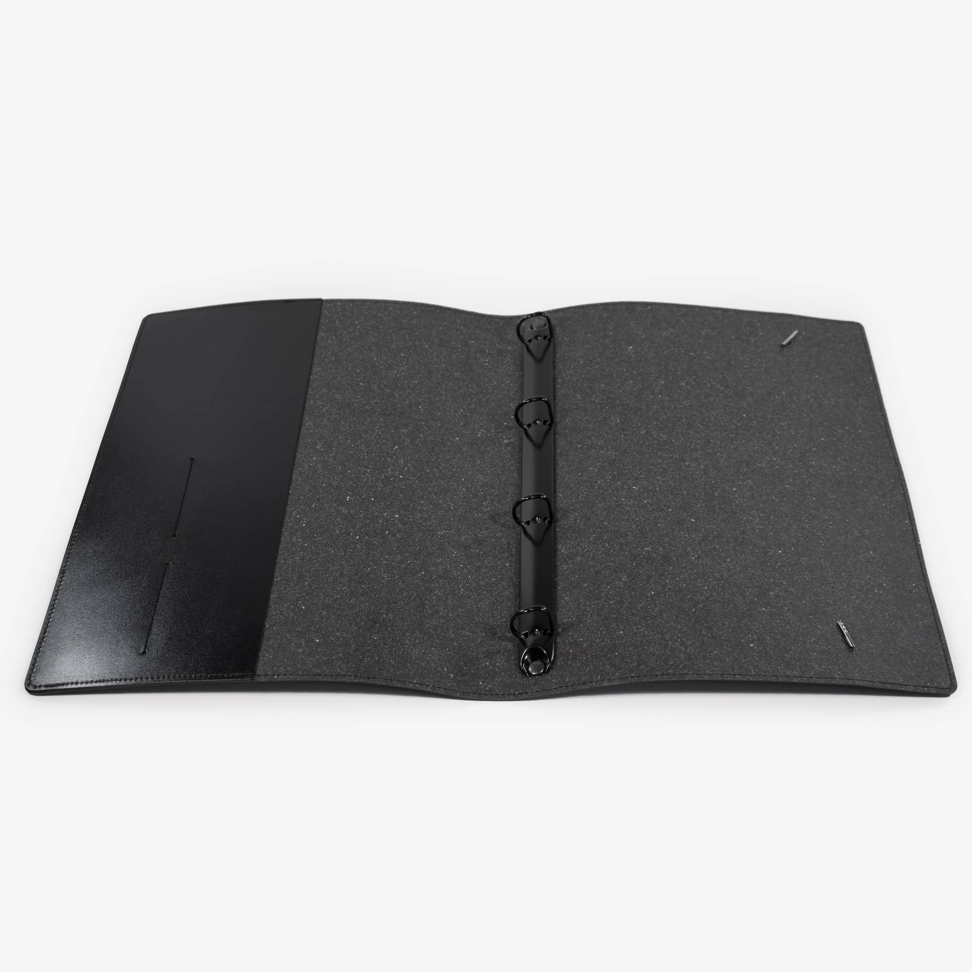 Corban & Blair - Vente Classeurs - Classeur à anneaux A4 en cuir écologique4