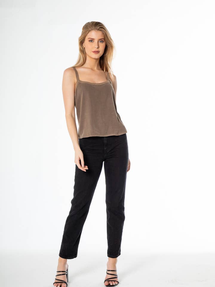 DÉBARDEUR CAMISOLE MOKA pour la vente par Maven West